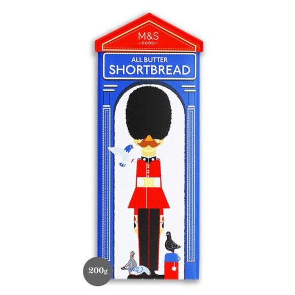 Marks & Spencer M&S English Guard Soldier Shortbread Tin (Target Collab) - Picture 1 of 12